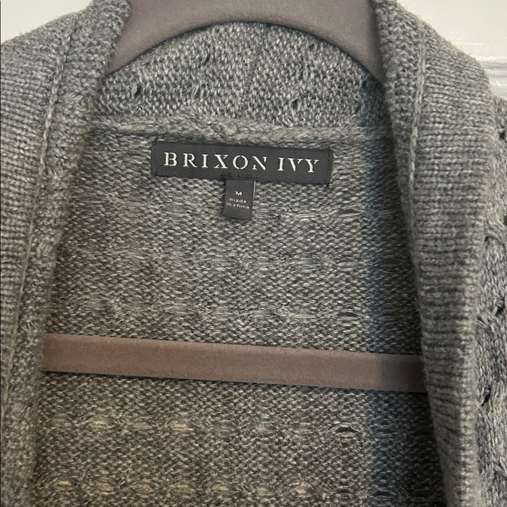 Brixon Ivy Lawley Cable Knit Open Cardigan - Picture 2 of 4